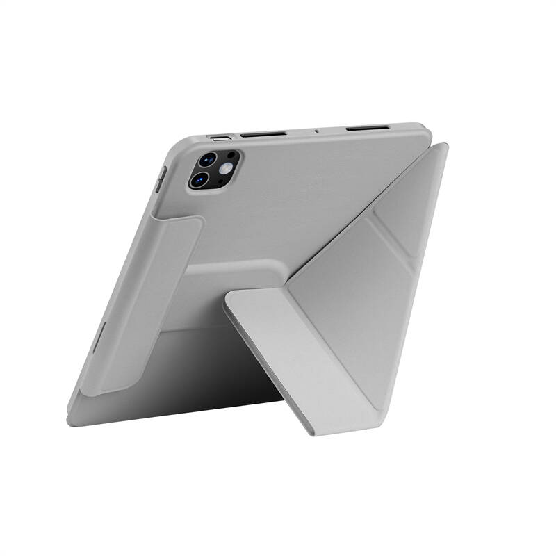 Bal-z Apple iPad Pro 13 2025 M5 Wiwu 360° Dönebilen Standlı Magnetik Koruyucu Tablet Kılıfı