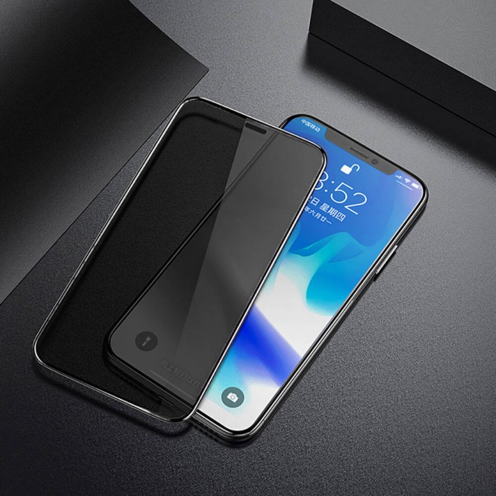 Apple iPhone 11 Hidrofobik Ve Oleofobik Özellikli Benks Privacy Air Shield Ekran Koruyucu 10'lu Paket