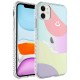 Apple iPhone 11 Kılıf Airbag Kenarlı Renkli Desenli Silikon Zore Elegans Kapak Apple iPhone 11 Kılıf Airbag Kenarlı Renkli Desenli Silikon Zore Elegans Kapak