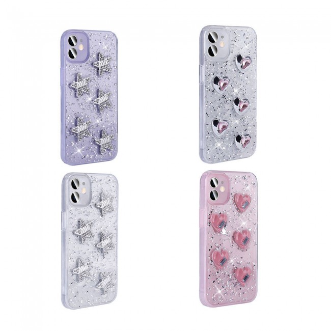 Apple iPhone 11 Kılıf Airbagli Simli Arka Yüzey Zore Işıltı Silikon Kapak Apple iPhone 11 Kılıf Airbagli Simli Arka Yüzey Zore Işıltı Silikon Kapak
