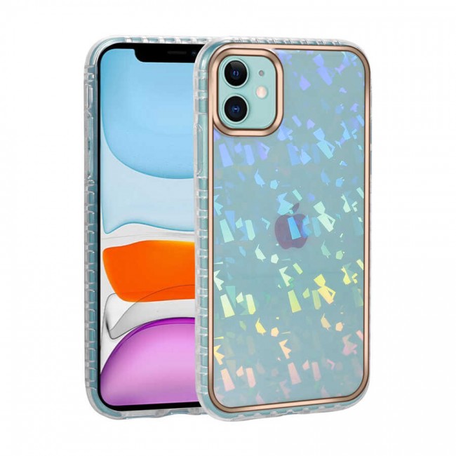 Apple iPhone 11 Kılıf Desenli Parlayan Transparan Zore Avva Kapak Apple iPhone 11 Kılıf Desenli Parlayan Transparan Zore Avva Kapak