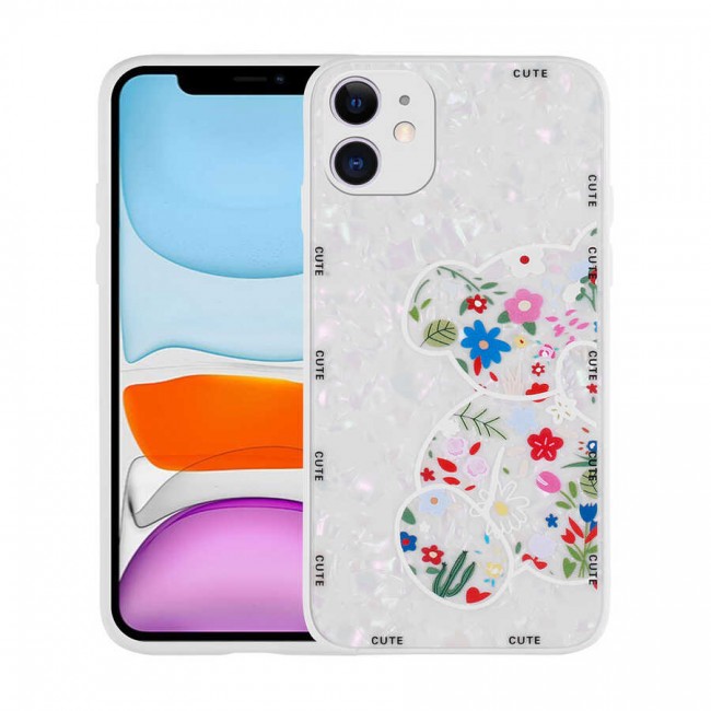 Apple iPhone 11 Kılıf Desenli Sert Silikon Zore Mumila Kapak Apple iPhone 11 Kılıf Desenli Sert Silikon Zore Mumila Kapak