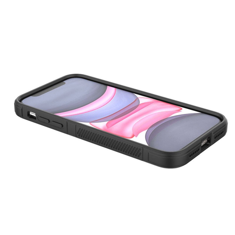 Bal-z Apple iPhone 11 Kılıf Esnek TPU Oyuklu Arka Yüzey Tasarımlı  Etnik Silikon Kapak