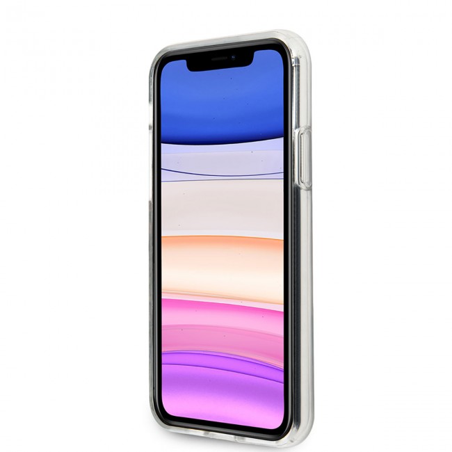 Apple iPhone 11 Kılıf GUESS Çiçek Desenli Tasarım Kapak Apple iPhone 11 Kılıf GUESS Çiçek Desenli Tasarım Kapak