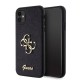 Apple iPhone 11 Kılıf Guess Orjinal Lisanslı 4G Büyük Metal Logolu Glitter Kapak Apple iPhone 11 Kılıf Guess Orjinal Lisanslı 4G Büyük Metal Logolu Glitter Kapak