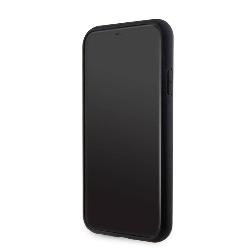 Bal-z Apple iPhone 11 Kılıf Guess Orjinal Lisanslı 4G Büyük Metal Logolu Glitter Kapak