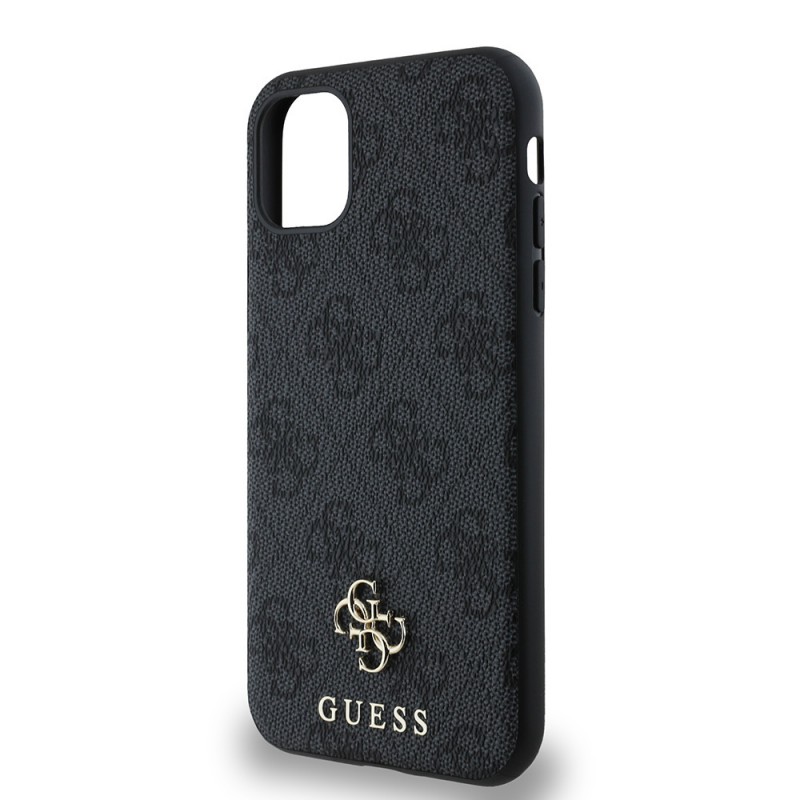 Bal-z Apple iPhone 11 Kılıf Guess Orjinal Lisanslı M-safe Şarj Özellikli Small 4G Classic Kapak