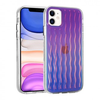 Apple iPhone 11 Kılıf Kabartmalı Dalga Tasarımlı Silikon Zore İsmira Kapak Apple iPhone 11 Kılıf Kabartmalı Dalga Tasarımlı Silikon Zore İsmira Kapak