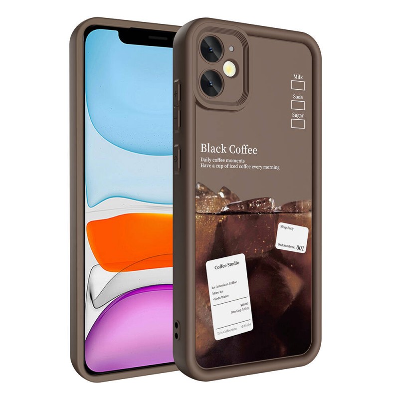 Bal-z Apple iPhone 11 Kılıf Kamera Korumalı Baskılı Arka Yüzey  Klas Kapak