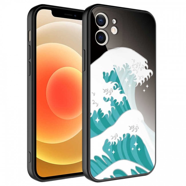 Apple iPhone 11 Kılıf Kamera Korumalı Desenli Sert Silikon Zore Epoksi Kapak Apple iPhone 11 Kılıf Kamera Korumalı Desenli Sert Silikon Zore Epoksi Kapak
