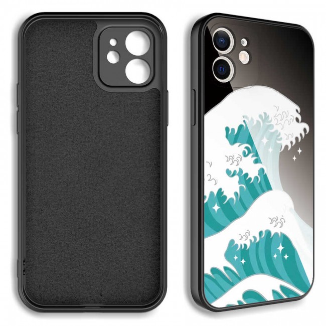 Apple iPhone 11 Kılıf Kamera Korumalı Desenli Sert Silikon Zore Epoksi Kapak Apple iPhone 11 Kılıf Kamera Korumalı Desenli Sert Silikon Zore Epoksi Kapak