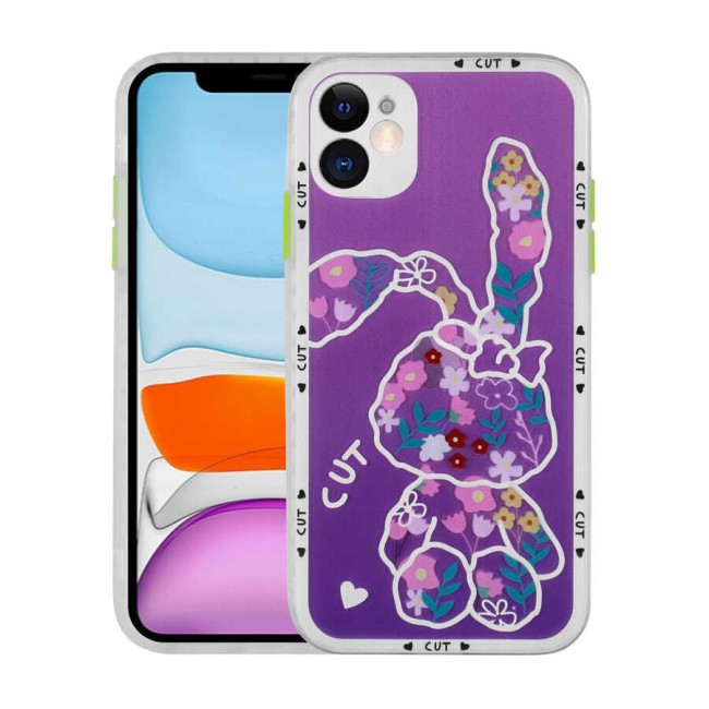Apple iPhone 11 Kılıf Kamera Korumalı Desenli Sert Zore Hess Kapak Apple iPhone 11 Kılıf Kamera Korumalı Desenli Sert Zore Hess Kapak