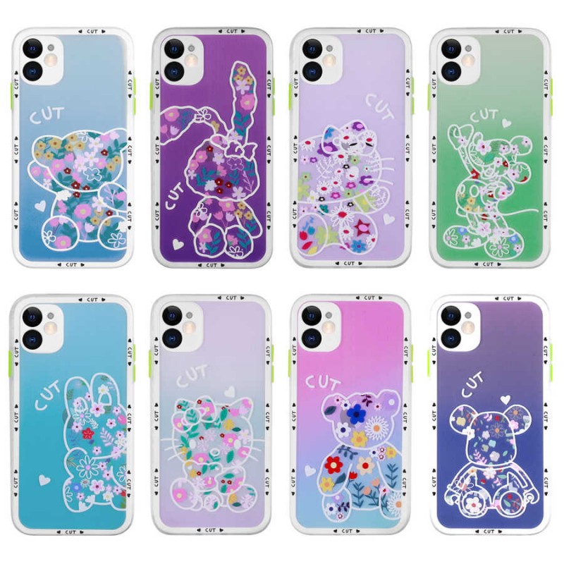 Bal-z Apple iPhone 11 Kılıf Kamera Korumalı Desenli Sert  Hess Kapak