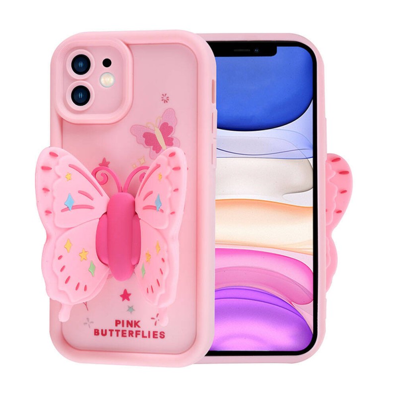 Bal-z Apple iPhone 11 Kılıf Kamera Korumalı Figür Tasarımlı  Kapya Kapak