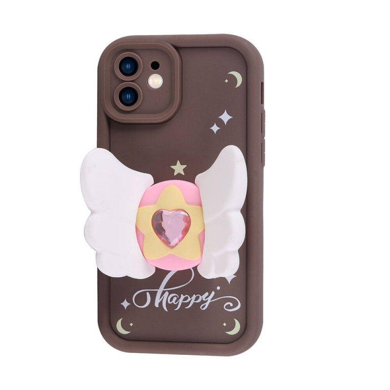 Bal-z Apple iPhone 11 Kılıf Kamera Korumalı Figür Tasarımlı  Kapya Kapak