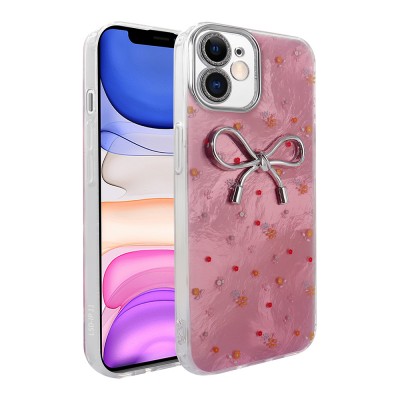 Bal-z Apple iPhone 11 Kılıf Kamera Korumalı Figürlü  Ponti Silikon Kapak