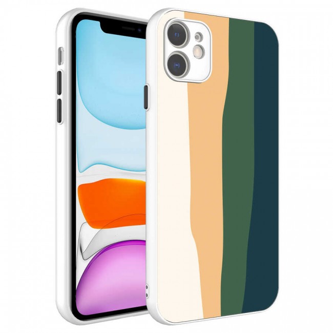 Apple iPhone 11 Kılıf Kamera Korumalı Renkli Temperli Zore X-Cam Kapak Apple iPhone 11 Kılıf Kamera Korumalı Renkli Temperli Zore X-Cam Kapak