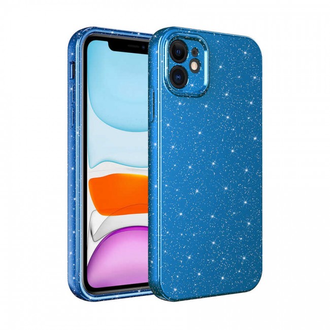Apple iPhone 11 Kılıf Kamera Korumalı Simli Lüks Zore Koton Kapak Apple iPhone 11 Kılıf Kamera Korumalı Simli Lüks Zore Koton Kapak