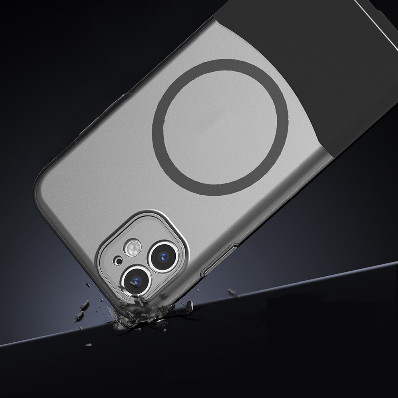 Bal-z Apple iPhone 11 Kılıf M-Safe Şarj Özellikli Mıknatıslı  Duble Kapak