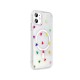 Apple iPhone 11 Kılıf M-Safe Şarj Özellikli Şeffaf Zore Folk Sert Kapak Apple iPhone 11 Kılıf M-Safe Şarj Özellikli Şeffaf Zore Folk Sert Kapak