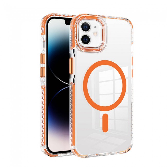 Apple iPhone 11 Kılıf Magsafe Şarj Özellikli Airbagli Takılabilir Askı Aparatlı Zore Nana Kapak Apple iPhone 11 Kılıf Magsafe Şarj Özellikli Airbagli Takılabilir Askı Aparatlı Zore Nana Kapak