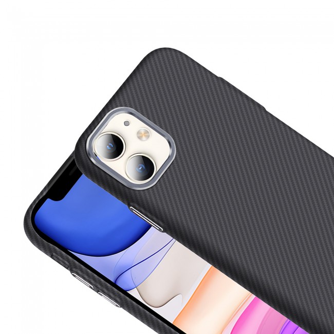 Apple iPhone 11 Kılıf M-safe Şarj Özellikli Karbon Fiber Görünümlü Zore Gros Kapak Apple iPhone 11 Kılıf M-safe Şarj Özellikli Karbon Fiber Görünümlü Zore Gros Kapak
