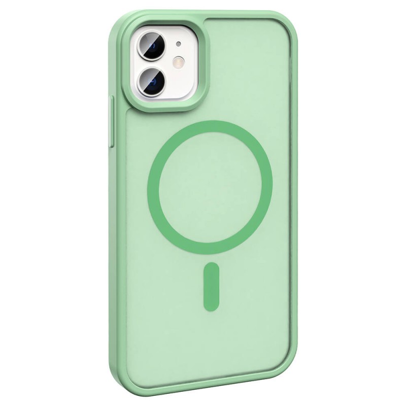 Bal-z Apple iPhone 11 Kılıf M-safe Şarj Özellikli Mat Arka Yüzey  Sio Kapak