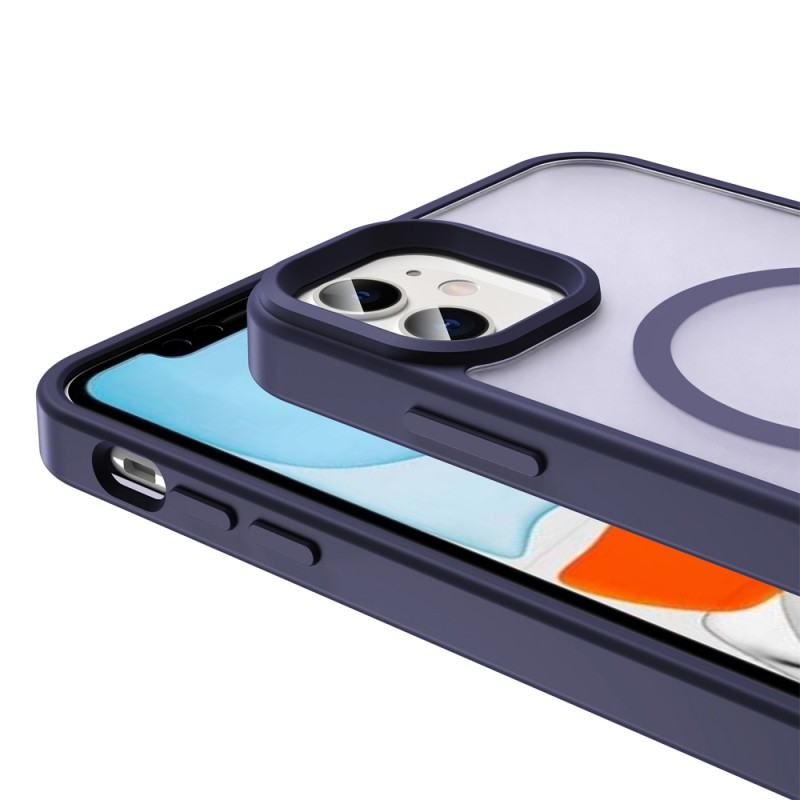 Bal-z Apple iPhone 11 Kılıf M-safe Şarj Özellikli Mat Arka Yüzey  Sio Kapak