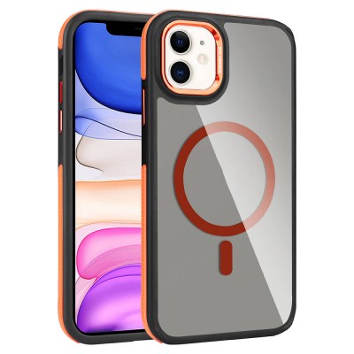 Bal-z Apple iPhone 11 Kılıf M-safe Şarj Özellikli Mat Görünümlü  Solo Kapak