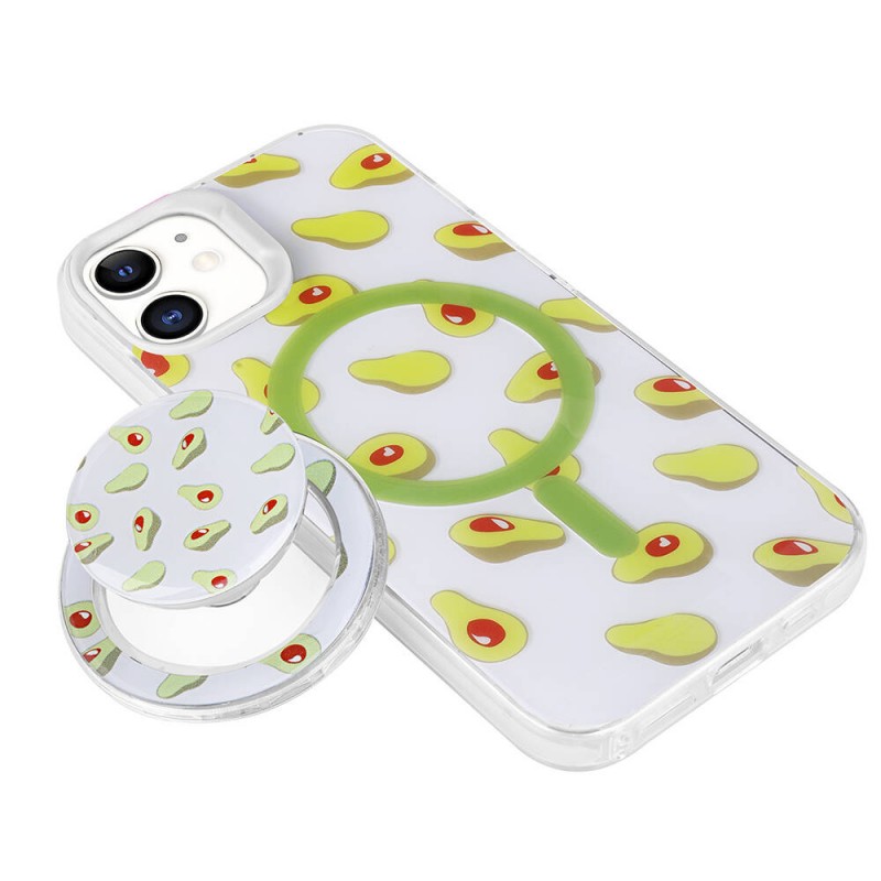 Bal-z Apple iPhone 11 Kılıf M-safe Şarj Özellikli Tak-Çıkar Pop Soketli  Tiktok Kapak