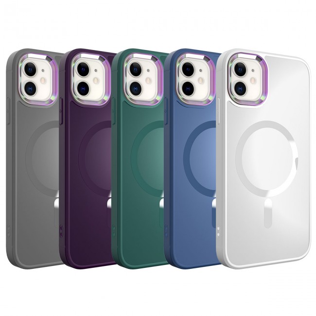 Apple iPhone 11 Kılıf Magsafe Wireless Şarj Özellikli Zore Stil Kapak Apple iPhone 11 Kılıf Magsafe Wireless Şarj Özellikli Zore Stil Kapak