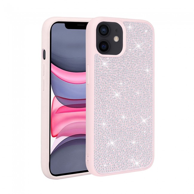 Apple iPhone 11 Kılıf Parlak Taşlı Tasarım Zore Ston Kapak Apple iPhone 11 Kılıf Parlak Taşlı Tasarım Zore Ston Kapak