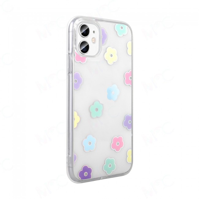 Apple iPhone 11 Kılıf Şeffaf Figürlü Zore Folk Sert Kapak Apple iPhone 11 Kılıf Şeffaf Figürlü Zore Folk Sert Kapak