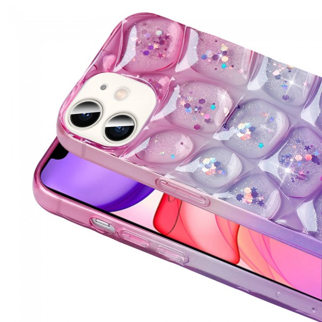 Apple iPhone 11 Kılıf Simli 3D Desenli Zore Hacar Kapak Apple iPhone 11 Kılıf Simli 3D Desenli Zore Hacar Kapak