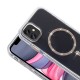 Apple iPhone 11 Kılıf Taşlı Tasarım M-safe Şarj Özellikli Zore Koment Silikon Kapak Apple iPhone 11 Kılıf Taşlı Tasarım M-safe Şarj Özellikli Zore Koment Silikon Kapak