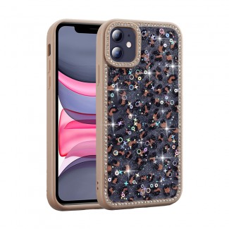 Apple iPhone 11 Kılıf Taşlı ve Simli Tasarım Zore Azra Kapak Apple iPhone 11 Kılıf Taşlı ve Simli Tasarım Zore Azra Kapak