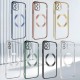 Apple iPhone 11 Kılıf Wireless Şarj Özellikli Sert PC Zore Riksos Magsafe Kapak