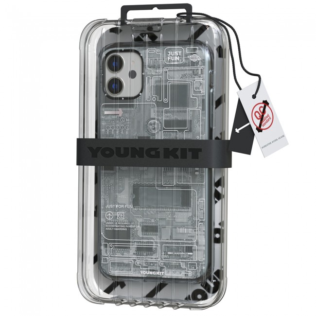 Apple iPhone 11 Kılıf YoungKit Technology Serisi Kapak Apple iPhone 11 Kılıf YoungKit Technology Serisi Kapak