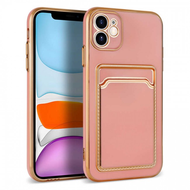 Apple iPhone 11 Kılıf Zore Bark Kartlıklı Kapak Apple iPhone 11 Kılıf Zore Bark Kartlıklı Kapak