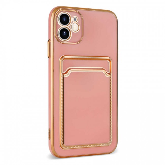 Apple iPhone 11 Kılıf Zore Bark Kartlıklı Kapak Apple iPhone 11 Kılıf Zore Bark Kartlıklı Kapak