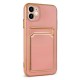 Apple iPhone 11 Kılıf Zore Bark Kartlıklı Kapak Apple iPhone 11 Kılıf Zore Bark Kartlıklı Kapak