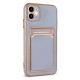 Apple iPhone 11 Kılıf Zore Bark Kartlıklı Kapak Apple iPhone 11 Kılıf Zore Bark Kartlıklı Kapak