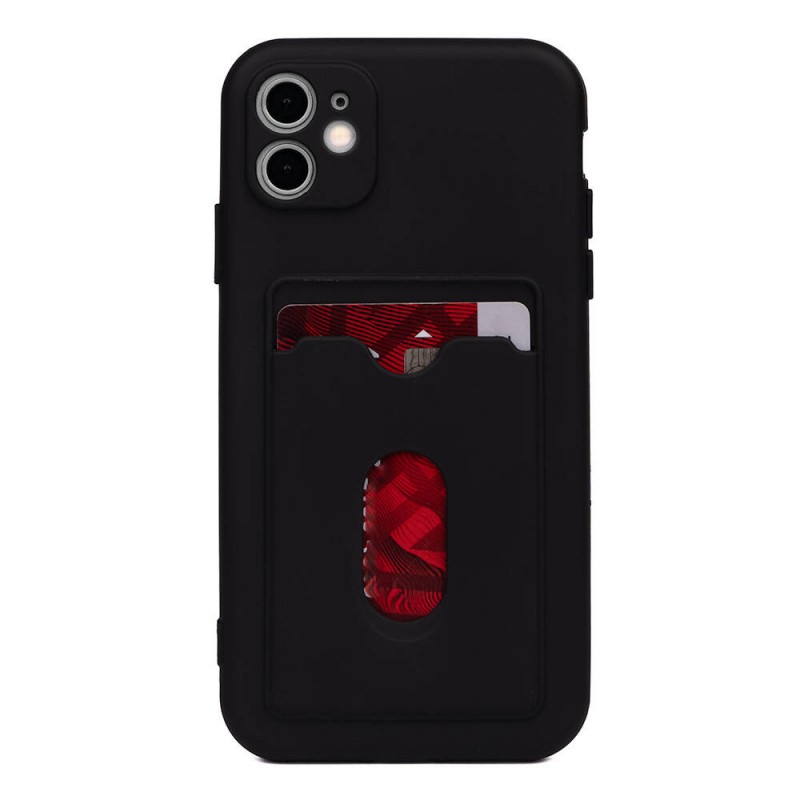 Bal-z Apple iPhone 11 Kılıf  Dora Kartlıklı Silikon Kapak