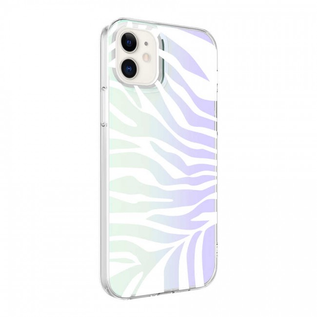 Apple iPhone 11 Kılıf Zore M-Blue Desenli Kapak Apple iPhone 11 Kılıf Zore M-Blue Desenli Kapak