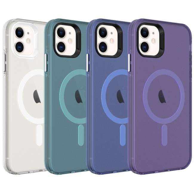 Apple iPhone 11 Kılıf Zore Magsafe Şarj Özellikli Buzlu Transparan C-Pro Sert Kapak Apple iPhone 11 Kılıf Zore Magsafe Şarj Özellikli Buzlu Transparan C-Pro Sert Kapak