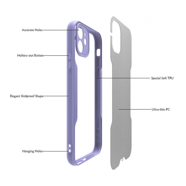 Apple iPhone 11 Kılıf Zore Parfe Kapak