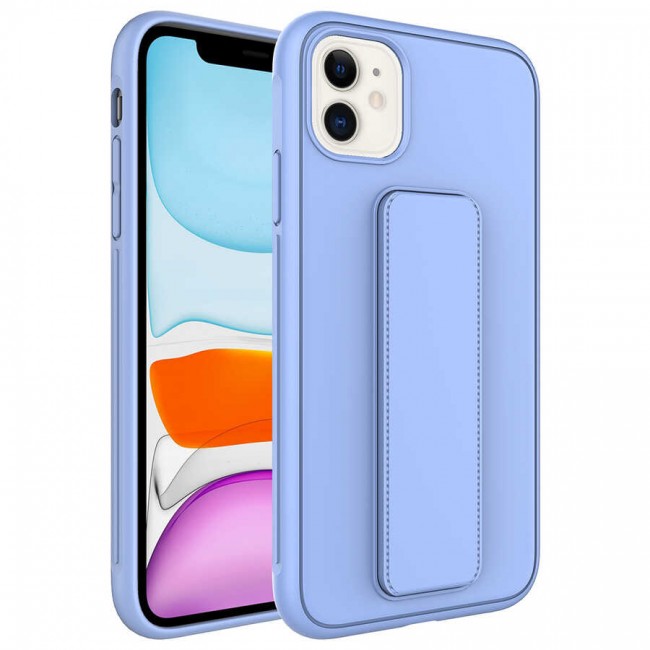 Apple iPhone 11 Kılıf Zore Qstand Kapak Apple iPhone 11 Kılıf Zore Qstand Kapak