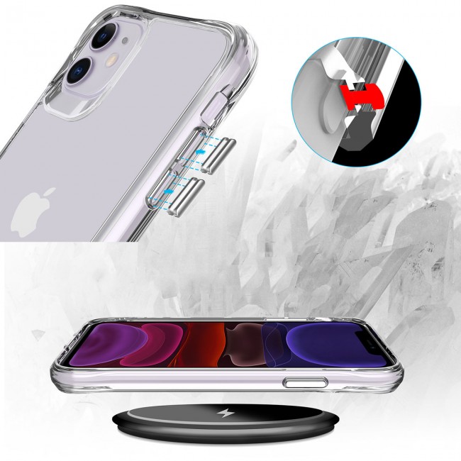 Apple iPhone 11 Kılıf Zore Şeffaf Ultra İnce Airbag Tasarımlı Okka Kapak Apple iPhone 11 Kılıf Zore Şeffaf Ultra İnce Airbag Tasarımlı Okka Kapak