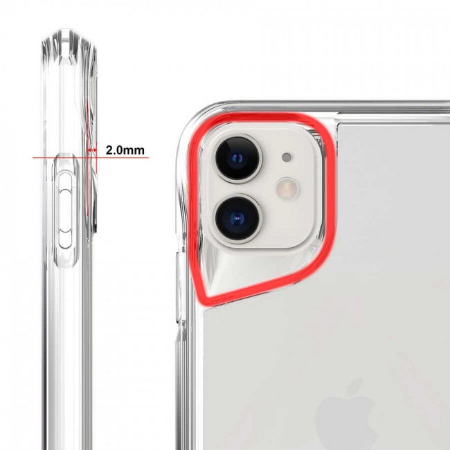 Apple iPhone 11 Kılıf Zore T-Max Kapak Apple iPhone 11 Kılıf Zore T-Max Kapak