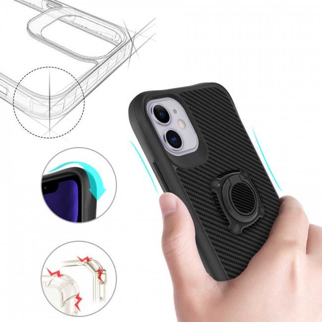 Apple iPhone 11 Kılıf Zore Timo Kapak Apple iPhone 11 Kılıf Zore Timo Kapak